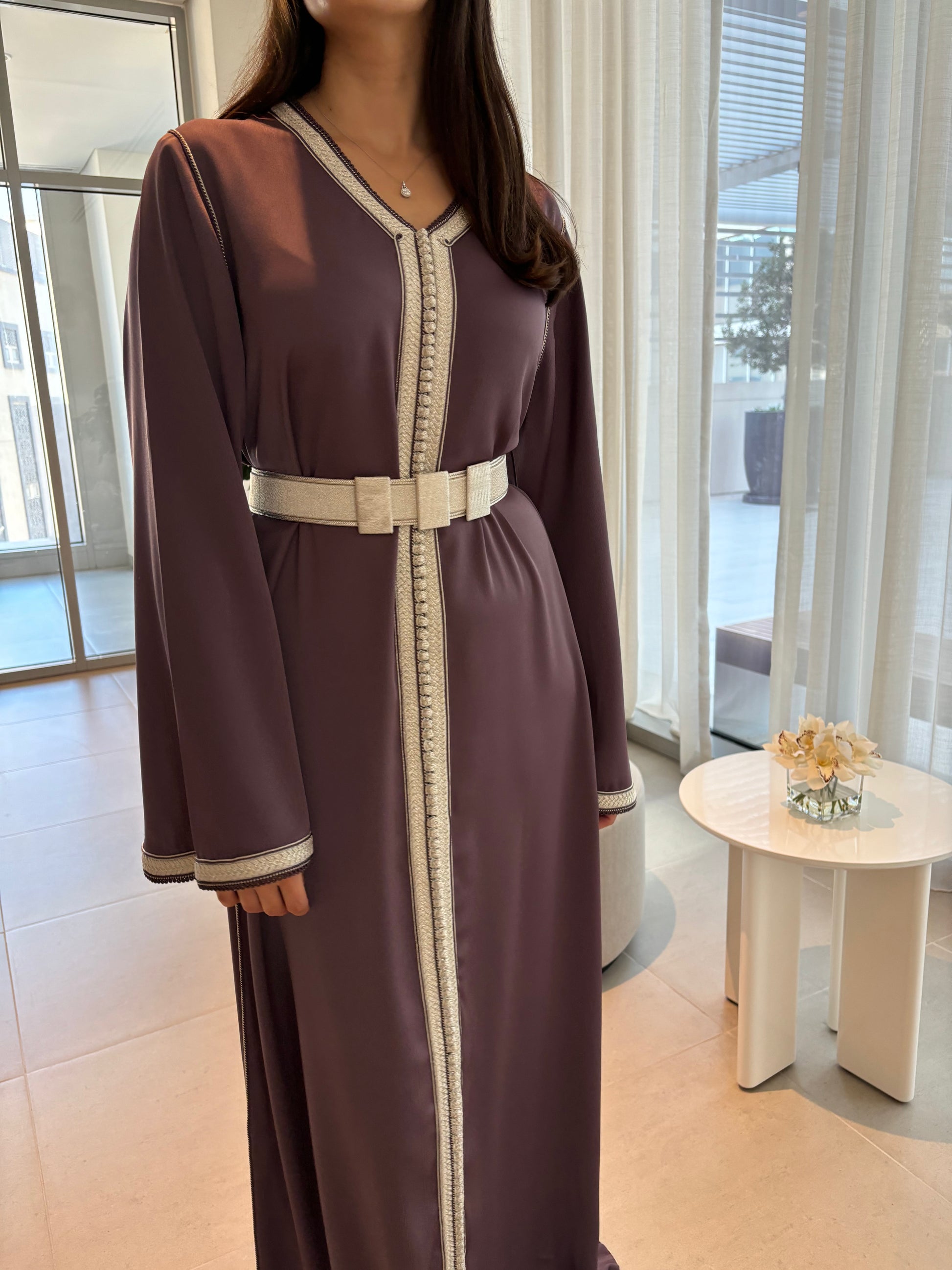 Caftan Djellaba Fleuri Kaftan Djellaba Marocaine Femme 2018